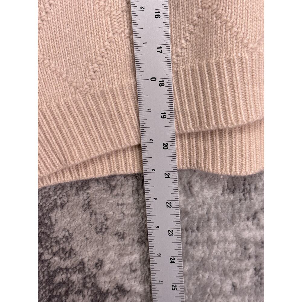 Maison Margiela Sweater 38 US 6 Womens Wool Knit Cropped Oversized Varsity - Picture 6 of 10